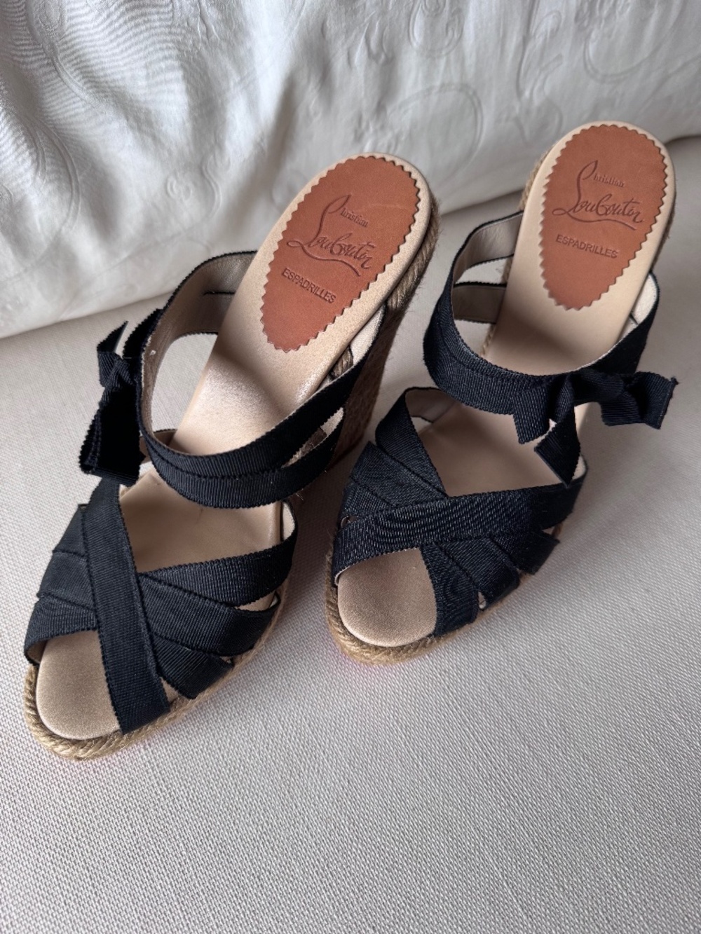 Christian Louboutin wedges